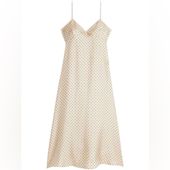 Ralph Lauren Dresses & Skirts - Ralph Lauren Vintage Silk Poka Dot Slip Dress